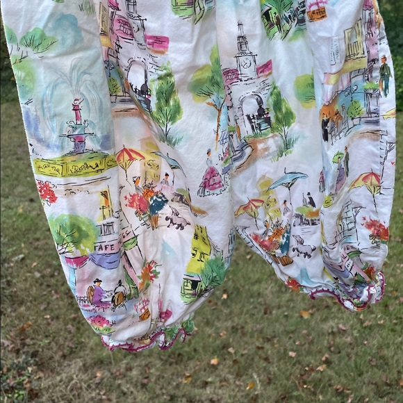 Le Za Me smocked romper size 18 months - Picture 6 of 8